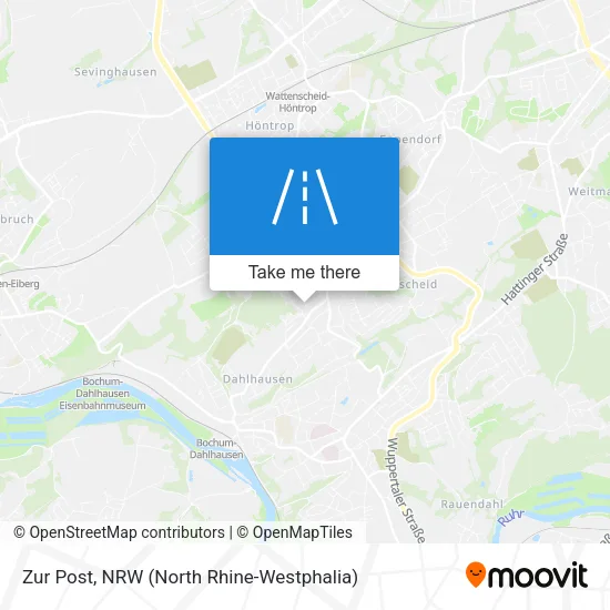 Карта Zur Post