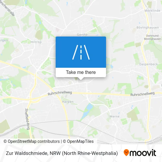 Карта Zur Waldschmiede