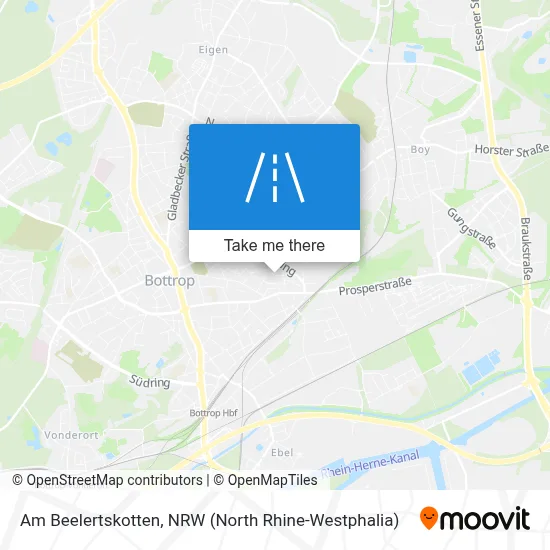 Am Beelertskotten map