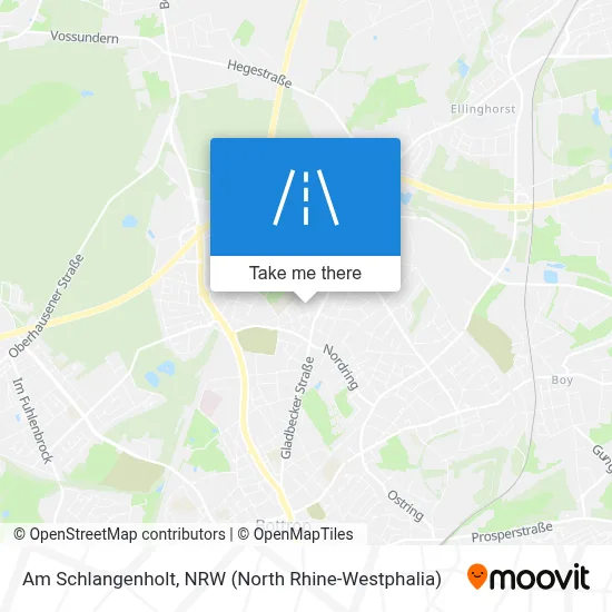 Am Schlangenholt map