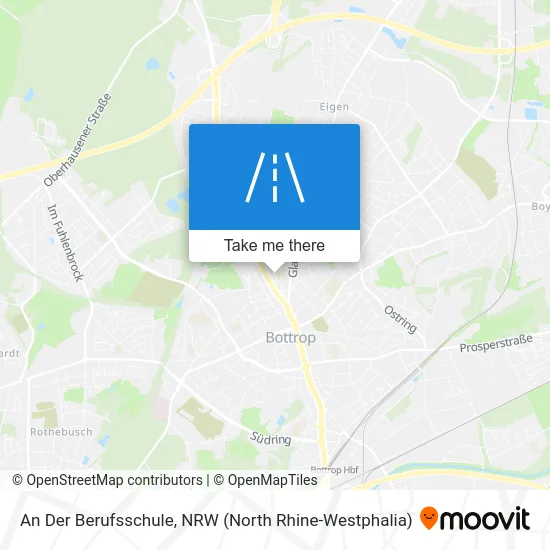 An Der Berufsschule map