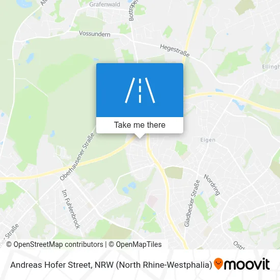 Andreas-Hofer-Straße map