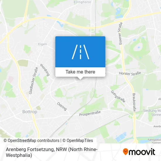 Arenberg Fortsetzung map