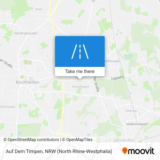 Карта Auf Dem Timpen