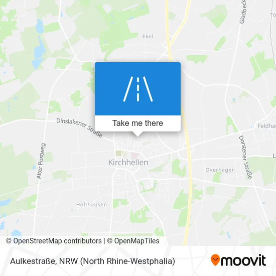 Карта Aulkestraße