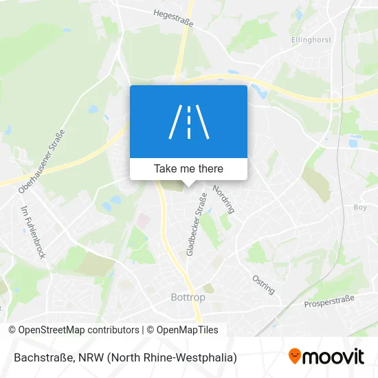 Карта Bachstraße