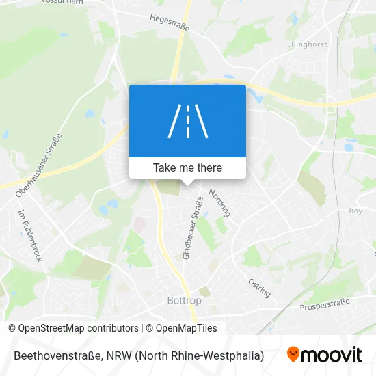 Beethovenstraße map