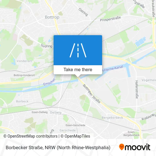 Borbecker Straße map