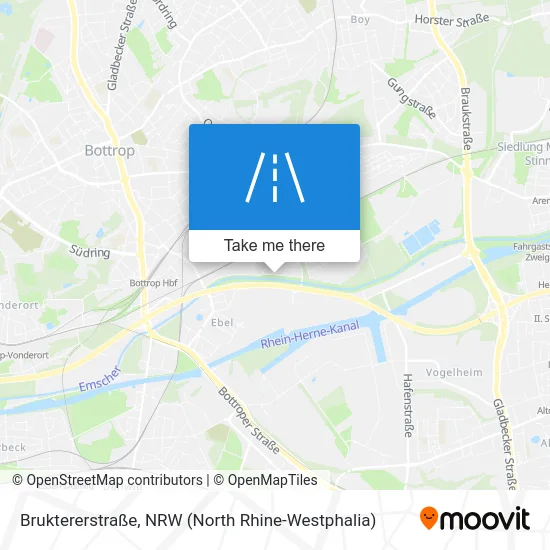 Bruktererstraße map