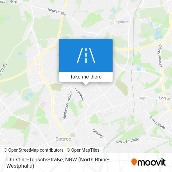 Christine-Teusch-Straße map