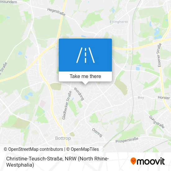Карта Christine-Teusch-Straße