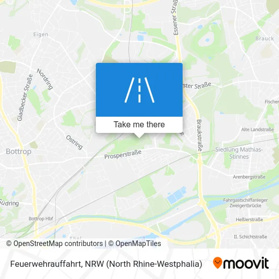 Feuerwehrauffahrt map