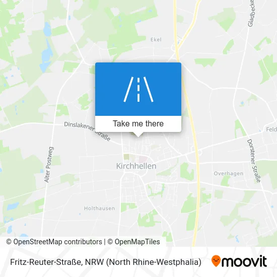 Карта Fritz-Reuter-Straße