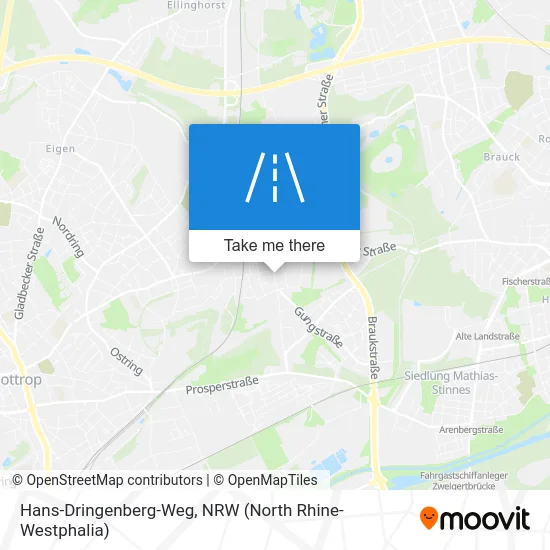 Hans-Dringenberg-Weg map