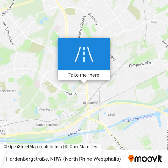 Hardenbergstraße map