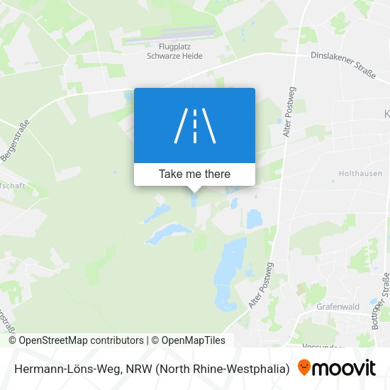 Hermann-Löns-Weg map