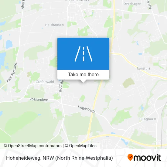 Карта Hoheheideweg