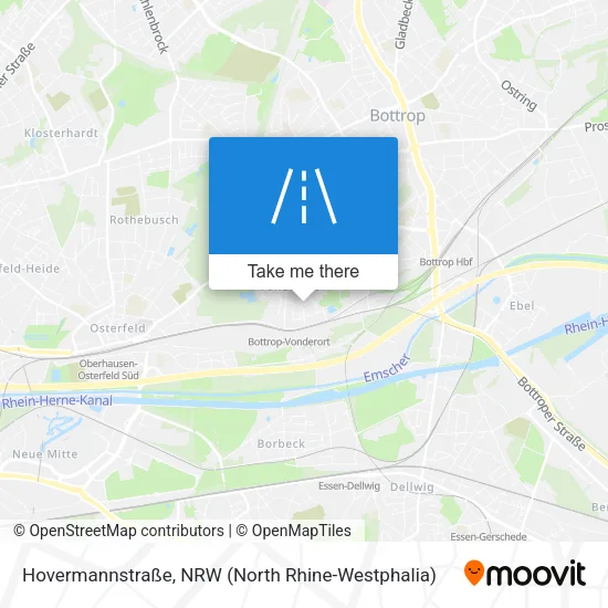 Карта Hovermannstraße