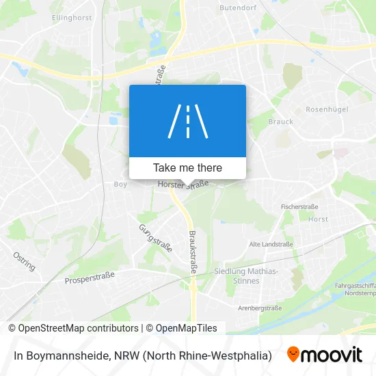 In Boymannsheide map