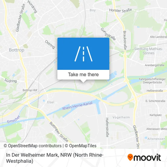 In Der Welheimer Mark map