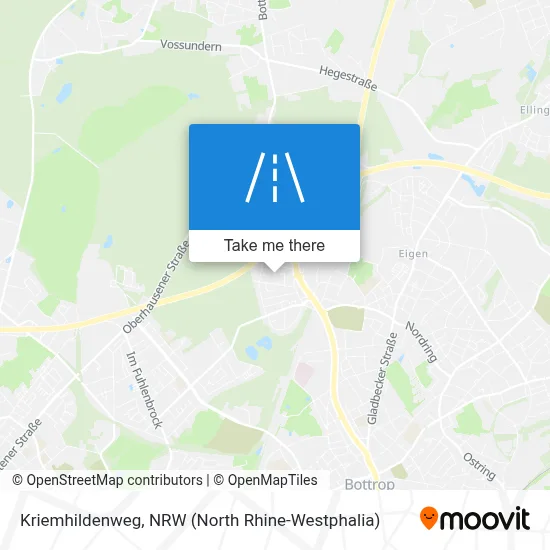 Kriemhildenweg map