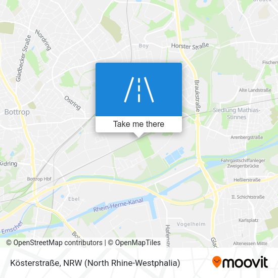 Kösterstraße map