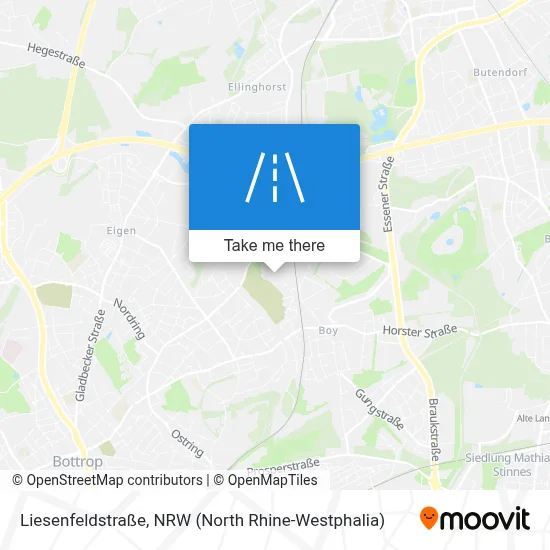 Liesenfeldstraße map