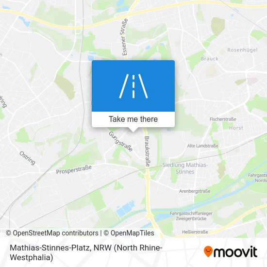 Mathias-Stinnes-Platz map