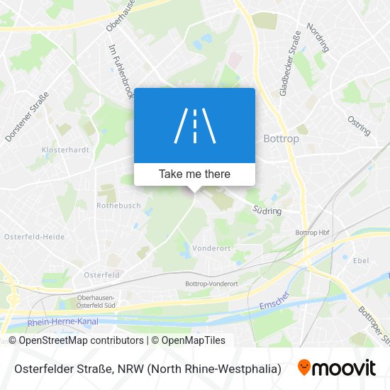 Osterfelder Straße map
