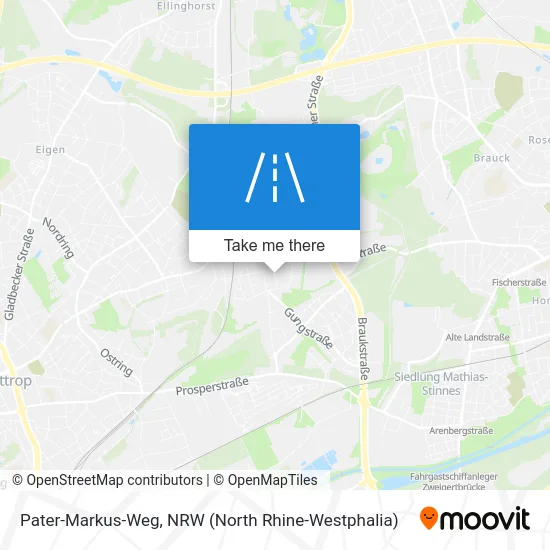 Pater-Markus-Weg map