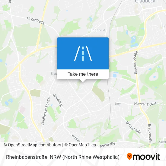 Rheinbabenstraße map