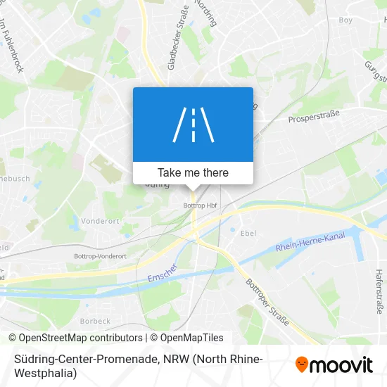 Südring-Center-Promenade map