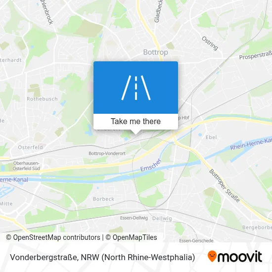 Vonderbergstraße map
