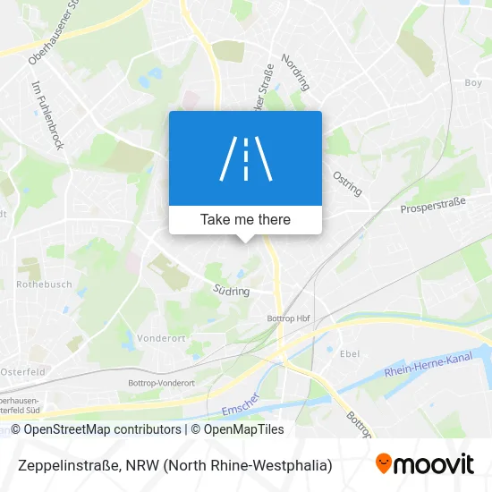 Карта Zeppelinstraße