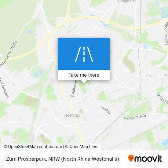 Карта Zum Prosperpark