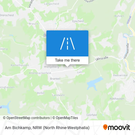 Карта Am Bichkamp