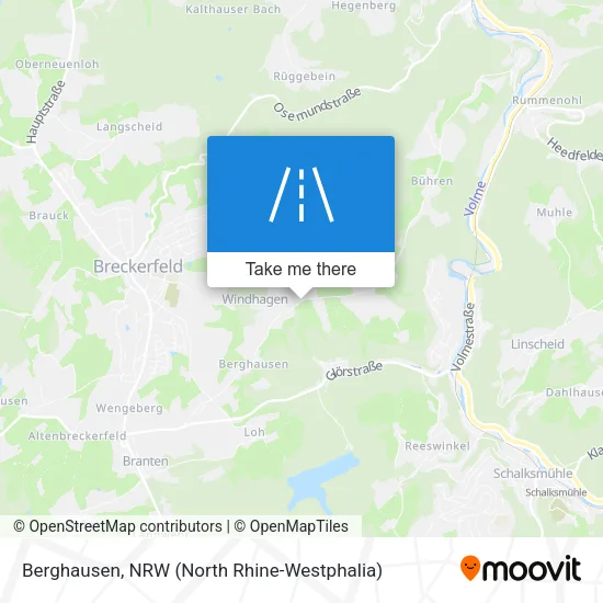 Berghausen map