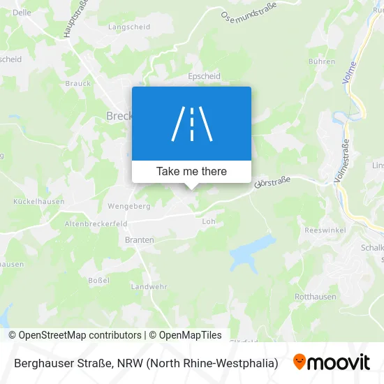 Berghauser Straße map