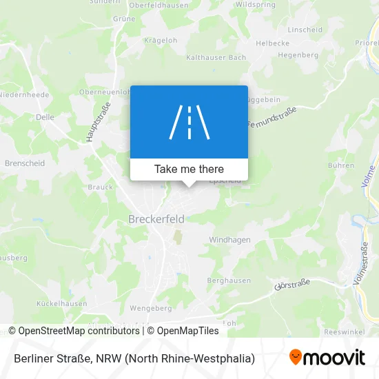 Berliner Straße map