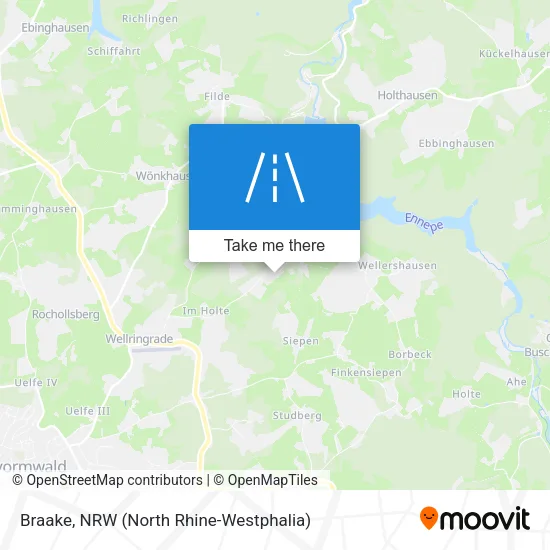 Карта Braake