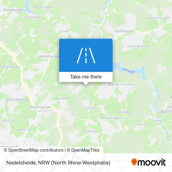 Карта Nadelsheide