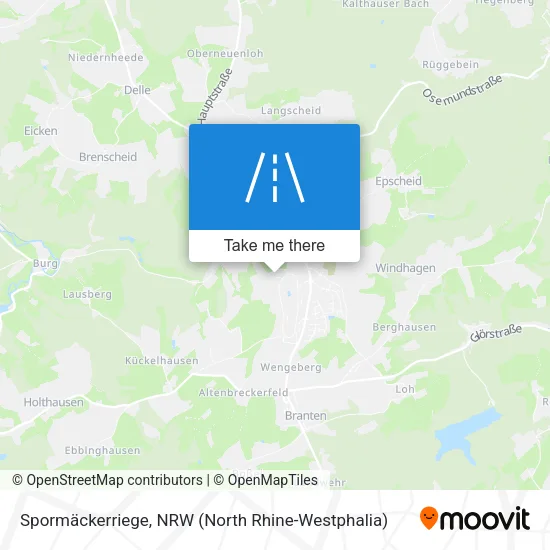 Карта Spormäckerriege