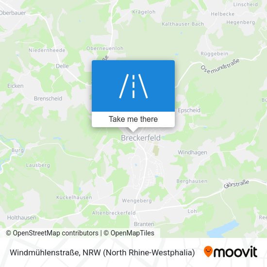 Windmühlenstraße map