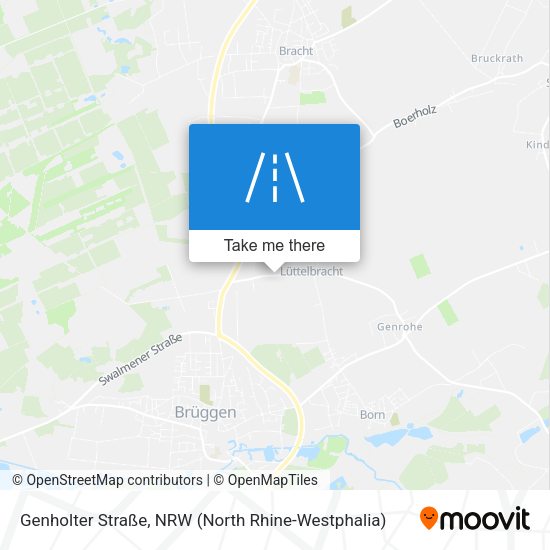 Genholter Straße map