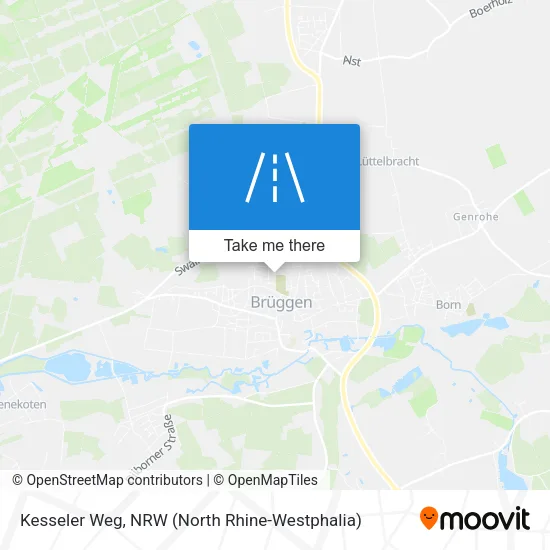 Карта Kesseler Weg