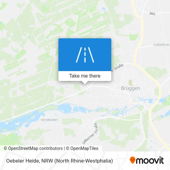 Карта Oebeler Heide