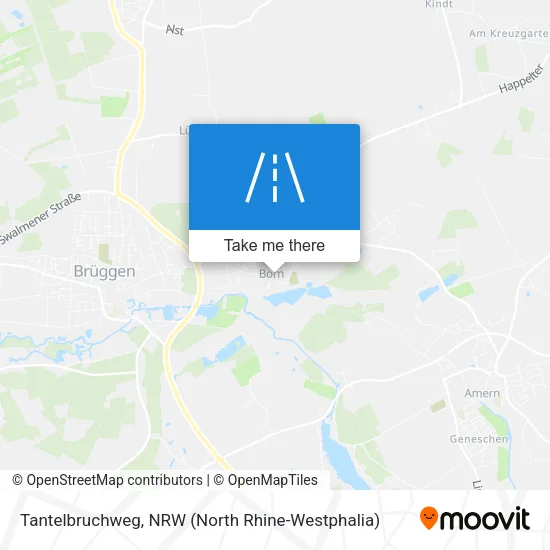 Карта Tantelbruchweg