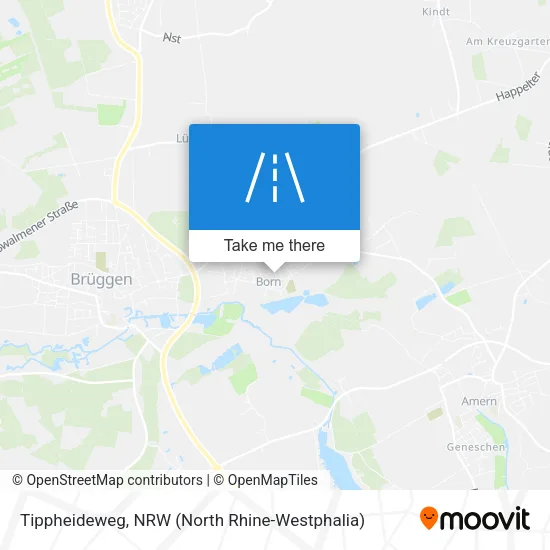 Карта Tippheideweg