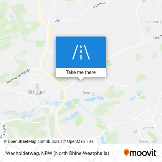 Карта Wacholderweg
