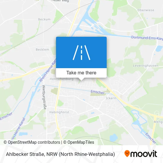 Ahlbecker Straße map